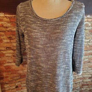 Loveappella Split Back Knit Sweater